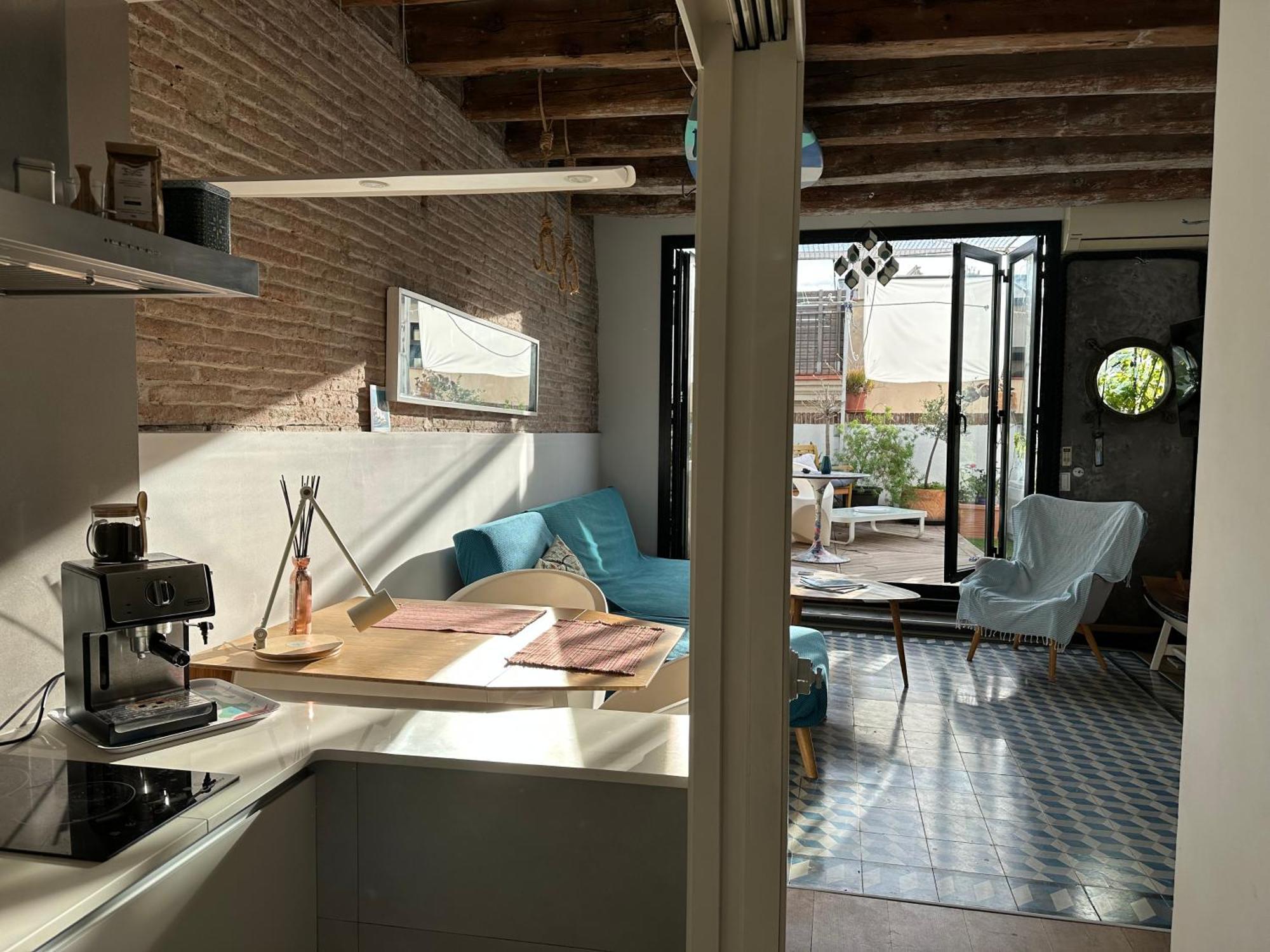 Amazing Attic With Style, Terasse In The Heart Of The Gothic Quarter! Leilighet Barcelona