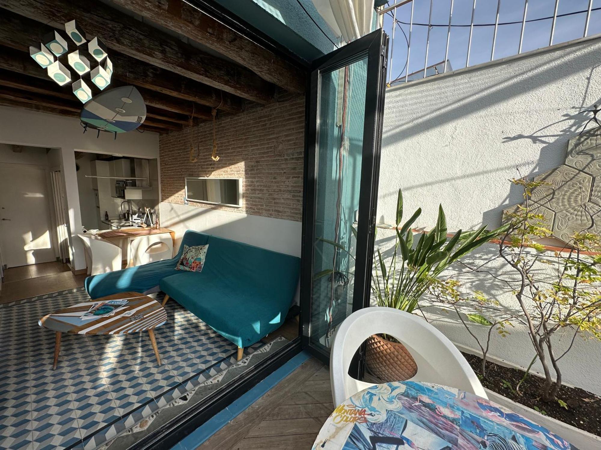 Leilighet Amazing Attic With Style, Terasse In The Heart Of The Gothic Quarter!